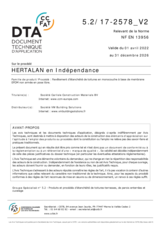 DTA n°n° 5.2/17-2578_V2 Hertalan, Tridex et Maxon